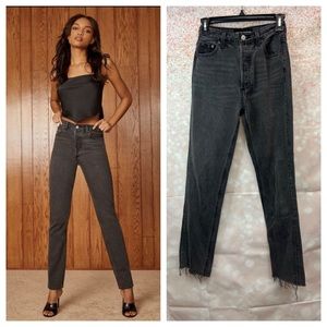 NEW Aritzia Denim Forum The Nina Stovepipe Jeans, High Waist